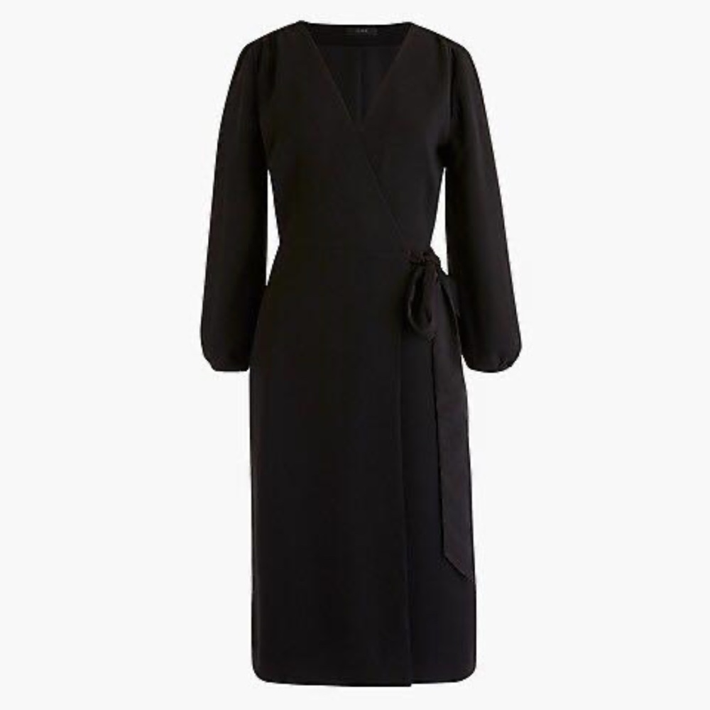 J.Crew Wrap dress in 365 crepe